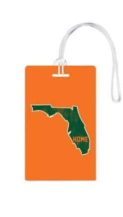 612 My Home State Florida Luggage Tag -Luggage Pros Shop 612 My Home State Florida Luggage Tag 3