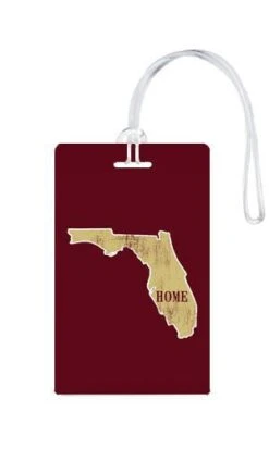 612 My Home State Florida Luggage Tag -Luggage Pros Shop 612 My Home State Florida Luggage Tag 7
