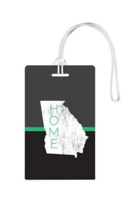 612 My Home State Georgia Luggage Tag 9 612 My Home State Georgia Luggage Tag -Luggage Pros Shop 612 My Home State Georgia Luggage Tag 8