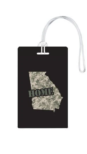 612 My Home State Georgia Luggage Tag 612 My Home State Georgia Luggage Tag -Luggage Pros Shop 612 My Home State Georgia Luggage Tag