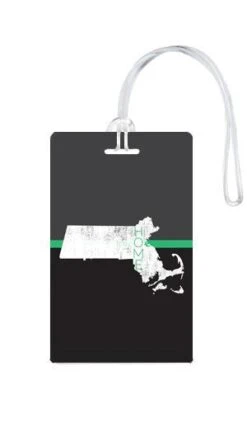 612 My Home State Massachusetts Luggage Tag -Luggage Pros Shop 612 My Home State Massachusetts Luggage Tag 3