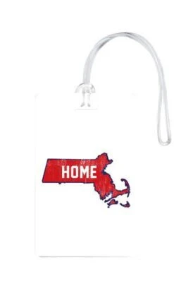 612 My Home State Massachusetts Luggage Tag -Luggage Pros Shop 612 My Home State Massachusetts Luggage Tag 4
