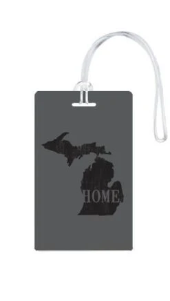 612 My Home State Michigan Luggage Tag -Luggage Pros Shop 612 My Home State Michigan Luggage Tag 9