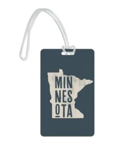 612 My Home State Minnesota Luggage Tag -Luggage Pros Shop 612 My Home State Minnesota Luggage Tag 8