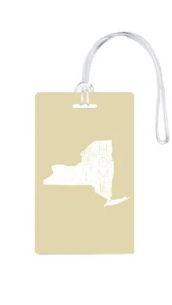 612 My Home State New York Luggage Tag -Luggage Pros Shop 612 My Home State New York Luggage Tag 7