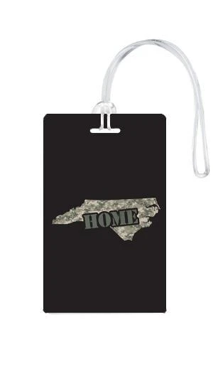 612 My Home State North Carolina Luggage Tag 612 My Home State North Carolina Luggage Tag -Luggage Pros Shop 612 My Home State North Carolina Luggage Tag 8