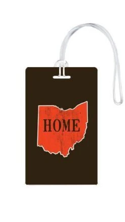 612 My Home State Ohio Luggage Tag -Luggage Pros Shop 612 My Home State Ohio Luggage Tag 3