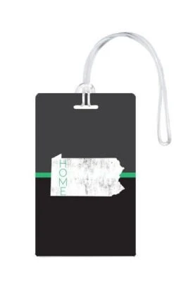 612 My Home State Pennsylvania Luggage Tag -Luggage Pros Shop 612 My Home State Pennsylvania Luggage Tag 6