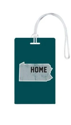 612 My Home State Pennsylvania Luggage Tag -Luggage Pros Shop 612 My Home State Pennsylvania Luggage Tag 9