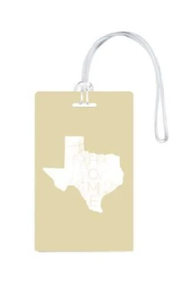 612 My Home State Texas Luggage Tag 9 612 My Home State Texas Luggage Tag -Luggage Pros Shop 612 My Home State Texas Luggage Tag 8