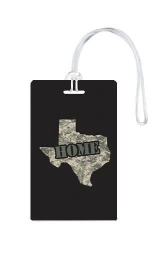 612 My Home State Texas Luggage Tag 612 My Home State Texas Luggage Tag -Luggage Pros Shop 612 My Home State Texas Luggage Tag