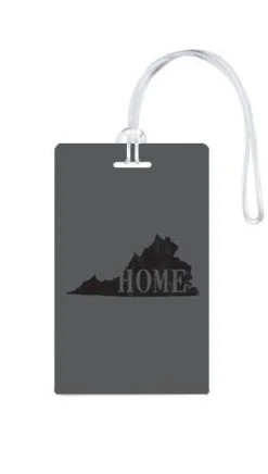 612 My Home State Virginia Luggage Tag -Luggage Pros Shop 612 My Home State Virginia Luggage Tag 3