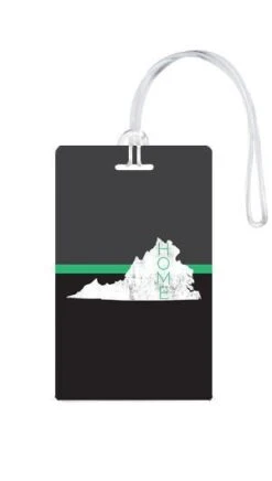 612 My Home State Virginia Luggage Tag -Luggage Pros Shop 612 My Home State Virginia Luggage Tag 4