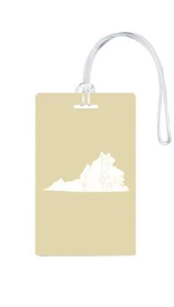 612 My Home State Virginia Luggage Tag -Luggage Pros Shop 612 My Home State Virginia Luggage Tag 5
