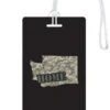612 My Home State Washington Luggage Tag -Luggage Pros Shop 612 My Home State Washington Luggage Tag