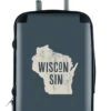 612 My Home State Wisconsin 20" Carry-On 2 612 My Home State Wisconsin 20" Carry-On -Luggage Pros Shop 612 My Home State Wisconsin 20 Carry On