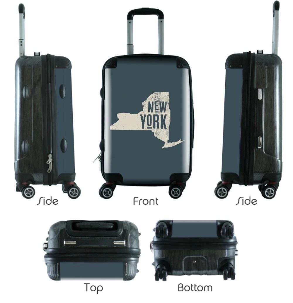 612 My Home State New York 20" Carry-On 612 My Home State New York 20" Carry-On -Luggage Pros Shop 612 my home state new york 20 carry on 2