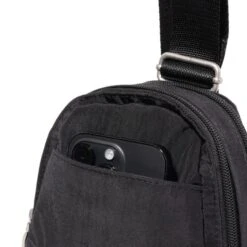 Baggallini Double Zip Mini Sling 11 Baggallini Double Zip Mini Sling -Luggage Pros Shop Baggallini Double Zip Mini Sling 10