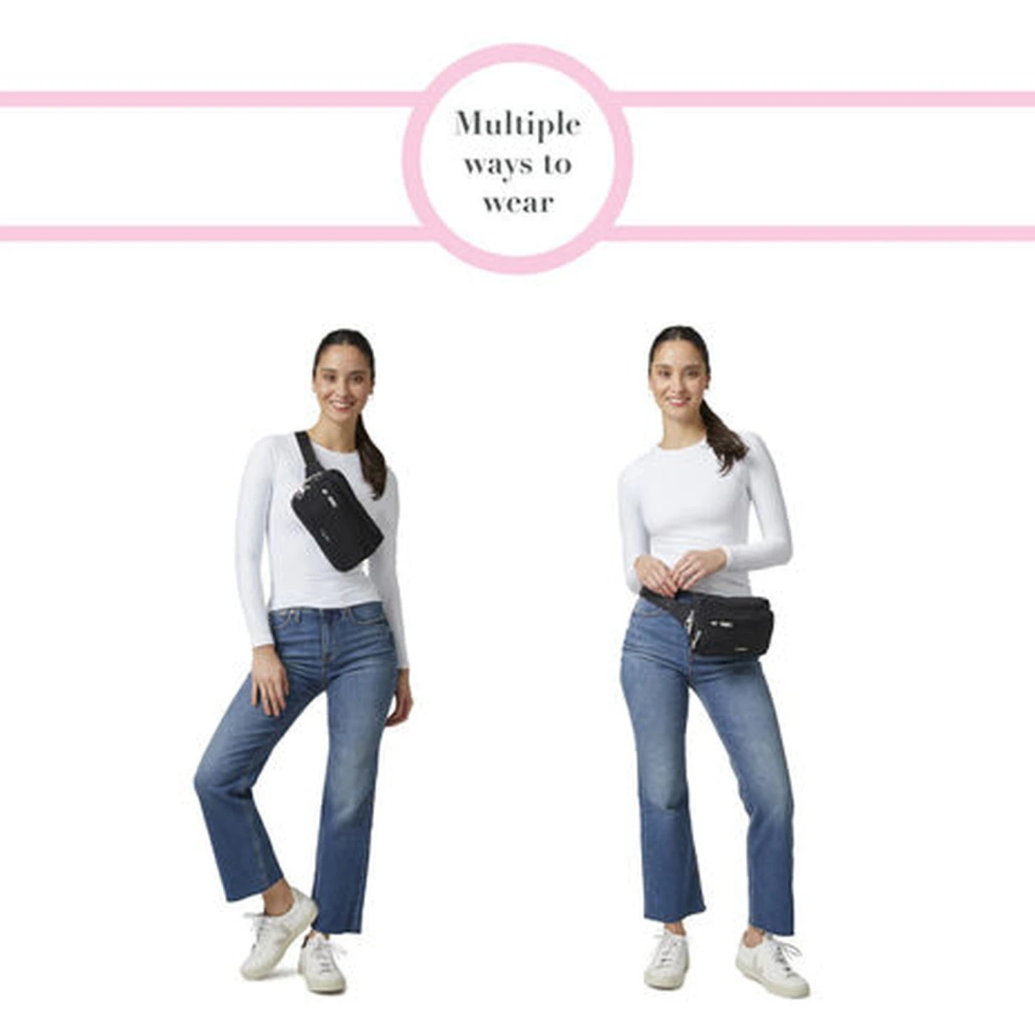 Baggallini Securtex Anti-Theft Belt Bag Baggallini Securtex Anti-Theft Belt Bag -Luggage Pros Shop Baggallini Securtex Anti Theft Belt Bag 12