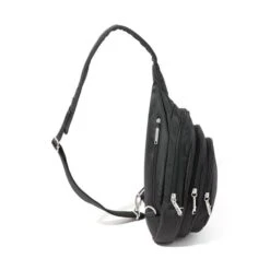 Baggallini Securtex Anti-Theft Triple Zip Sling -Luggage Pros Shop Baggallini Securtex Anti Theft Triple Zip Sling 13
