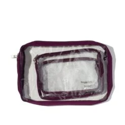 Baggallini Travel Clear Travel Pouches -Luggage Pros Shop Baggallini Travel Clear Travel Pouches 12