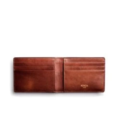 Bosca Dolce Leather Small Bifold Wallet  -Luggage Pros Shop Bosca Dolce Leather Small Bifold Wallet 4