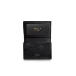Bosca Nappa Leather Full Gusset, 2 Pocket Card Case With ID -Luggage Pros Shop Bosca Nappa Leather Full Gusset 2 Pocket Card Case with ID 4