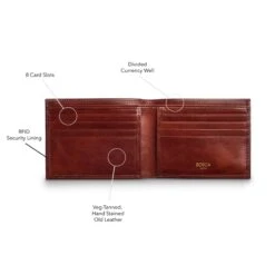 Bosca Old Leather 8 Pocket Deluxe Executive Wallet -Luggage Pros Shop Bosca Old Leather 8 Pocket Deluxe Executive Wallet 5