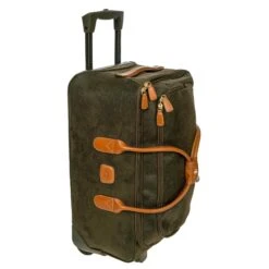 Brics Life 21'' Carry-On Rolling Duffle -Luggage Pros Shop Brics Life 21 Carry On Rolling Duffle 7