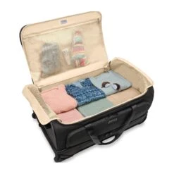 Briggs & Riley Baseline Large 2-Wheel Duffle -Luggage Pros Shop Briggs Riley Baseline Large 2 Wheel Duffle 5