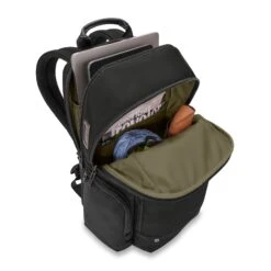 Briggs & Riley Recycled Day Bags Medium Multi-Pocket Backpack 14 Briggs & Riley Recycled Day Bags Medium Multi-Pocket Backpack -Luggage Pros Shop Briggs Riley Recycled Day Bags Medium Multi Pocket Backpack 13