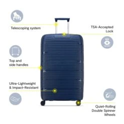Delsey Dune 29" Expandable Spinner Upright 17 Delsey Dune 29" Expandable Spinner Upright -Luggage Pros Shop Delsey Dune 29 Expandable Spinner Upright 16 134499b5
