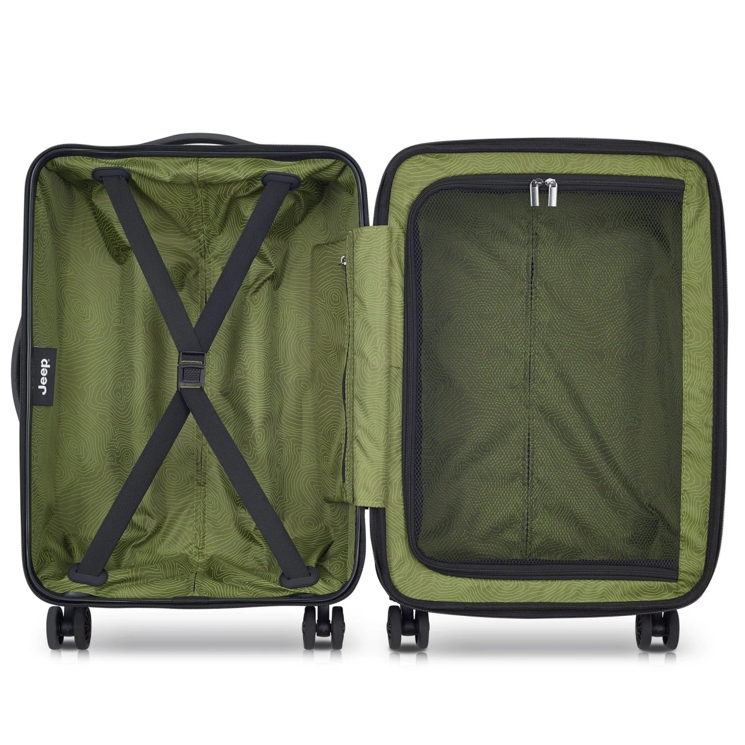 Delsey Jeep JH004C 20" Spinner Carry-On Delsey Jeep JH004C 20" Spinner Carry-On -Luggage Pros Shop Delsey Jeep JH004C 20 Spinner Carry On 15