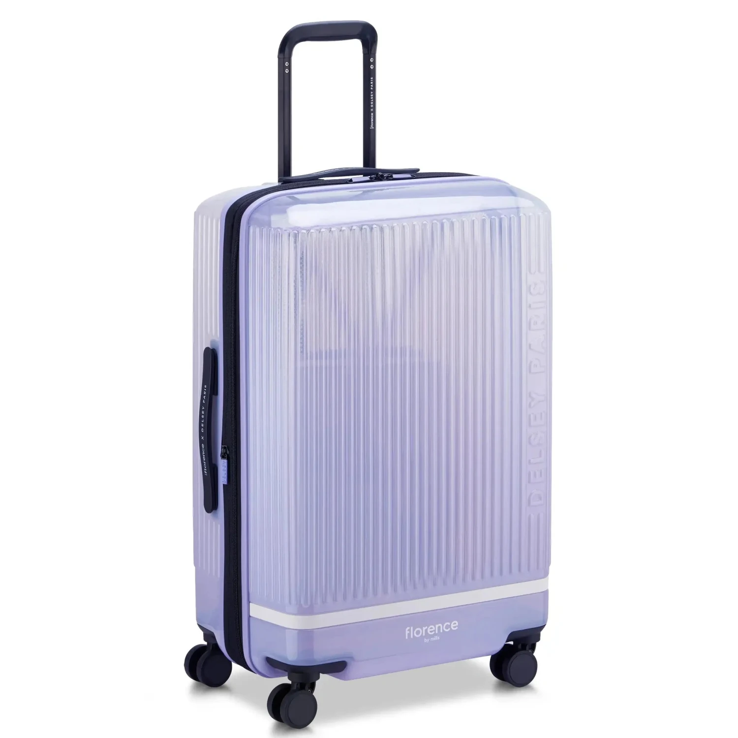 Delsey florence by mills Gotta Glow 24" Medium Expandable Spinner Delsey Florence By Mills Gotta Glow 24" Medium Expandable Spinner -Luggage Pros Shop Delsey florence by mills Gotta Glow 24 Medium Expandable Spinner 11