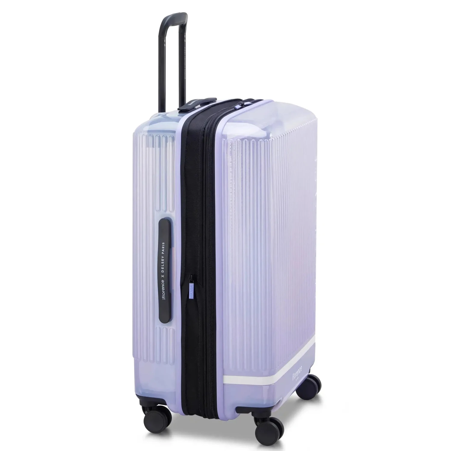 Delsey florence by mills Gotta Glow 24" Medium Expandable Spinner Delsey Florence By Mills Gotta Glow 24" Medium Expandable Spinner -Luggage Pros Shop Delsey florence by mills Gotta Glow 24 Medium Expandable Spinner 4