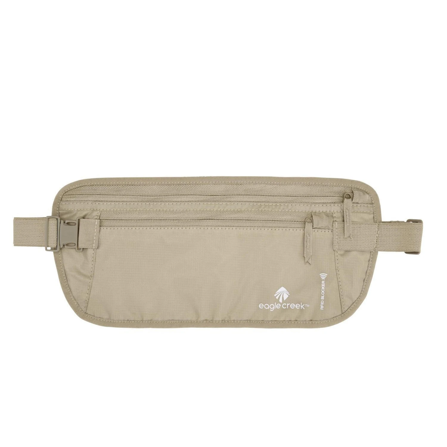 Eagle Creek RFID Blocker Money Belt DLX - Tan Eagle Creek RFID Blocker Money Belt DLX - Tan -Luggage Pros Shop Eagle Creek RFID Blocker Money Belt DLX Tan