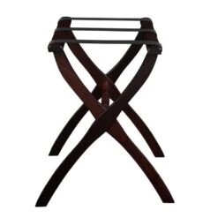 Gatehouse Furniture Luggage Rack - Contour Wood Leg With 3 Nylon Straps 11 Gatehouse Furniture Luggage Rack - Contour Wood Leg With 3 Nylon Straps -Luggage Pros Shop Gatehouse Furniture Luggage Rack Contour Wood Leg with 3 Nylon Straps 10