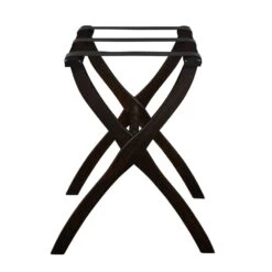 Gatehouse Furniture Luggage Rack - Contour Wood Leg With 3 Nylon Straps 12 Gatehouse Furniture Luggage Rack - Contour Wood Leg With 3 Nylon Straps -Luggage Pros Shop Gatehouse Furniture Luggage Rack Contour Wood Leg with 3 Nylon Straps 11
