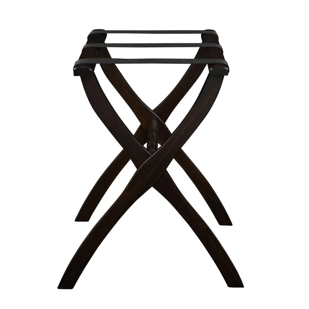 Gatehouse Furniture Luggage Rack - Contour Wood Leg with 3 Nylon Straps Gatehouse Furniture Luggage Rack - Contour Wood Leg With 3 Nylon Straps -Luggage Pros Shop Gatehouse Furniture Luggage Rack Contour Wood Leg with 3 Nylon Straps 11