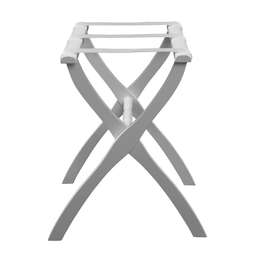 Gatehouse Furniture Luggage Rack - Contour Wood Leg with 3 Nylon Straps Gatehouse Furniture Luggage Rack - Contour Wood Leg With 3 Nylon Straps -Luggage Pros Shop Gatehouse Furniture Luggage Rack Contour Wood Leg with 3 Nylon Straps 13