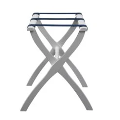 Gatehouse Furniture Luggage Rack - Contour Wood Leg With 3 Nylon Straps 15 Gatehouse Furniture Luggage Rack - Contour Wood Leg With 3 Nylon Straps -Luggage Pros Shop Gatehouse Furniture Luggage Rack Contour Wood Leg with 3 Nylon Straps 14