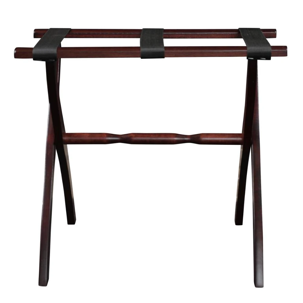 Gatehouse Furniture Luggage Rack - Contour Wood Leg with 3 Nylon Straps Gatehouse Furniture Luggage Rack - Contour Wood Leg With 3 Nylon Straps -Luggage Pros Shop Gatehouse Furniture Luggage Rack Contour Wood Leg with 3 Nylon Straps 17