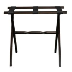 Gatehouse Furniture Luggage Rack - Contour Wood Leg With 3 Nylon Straps 19 Gatehouse Furniture Luggage Rack - Contour Wood Leg With 3 Nylon Straps -Luggage Pros Shop Gatehouse Furniture Luggage Rack Contour Wood Leg with 3 Nylon Straps 18