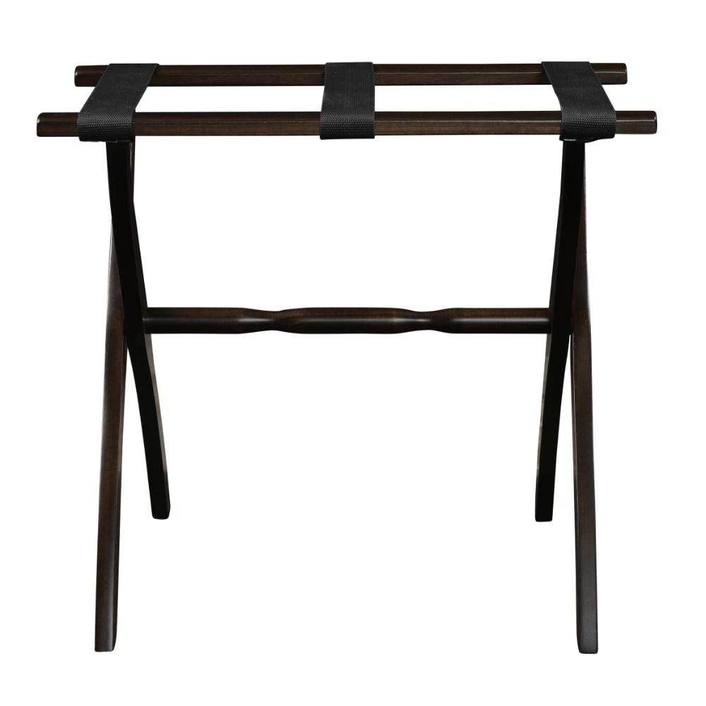 Gatehouse Furniture Luggage Rack - Contour Wood Leg with 3 Nylon Straps Gatehouse Furniture Luggage Rack - Contour Wood Leg With 3 Nylon Straps -Luggage Pros Shop Gatehouse Furniture Luggage Rack Contour Wood Leg with 3 Nylon Straps 18
