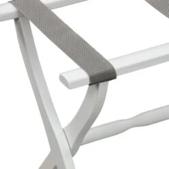 Gatehouse Furniture Luggage Rack - Contour Wood Leg With 3 Nylon Straps 7 Gatehouse Furniture Luggage Rack - Contour Wood Leg With 3 Nylon Straps -Luggage Pros Shop Gatehouse Furniture Luggage Rack Contour Wood Leg with 3 Nylon Straps 6