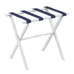 Gatehouse Furniture Luggage Rack - Straight Wood Leg With 4 Nylon Straps 14 Gatehouse Furniture Luggage Rack - Straight Wood Leg With 4 Nylon Straps -Luggage Pros Shop Gatehouse Furniture Luggage Rack Straight Wood Leg with 4 Nylon Straps 13