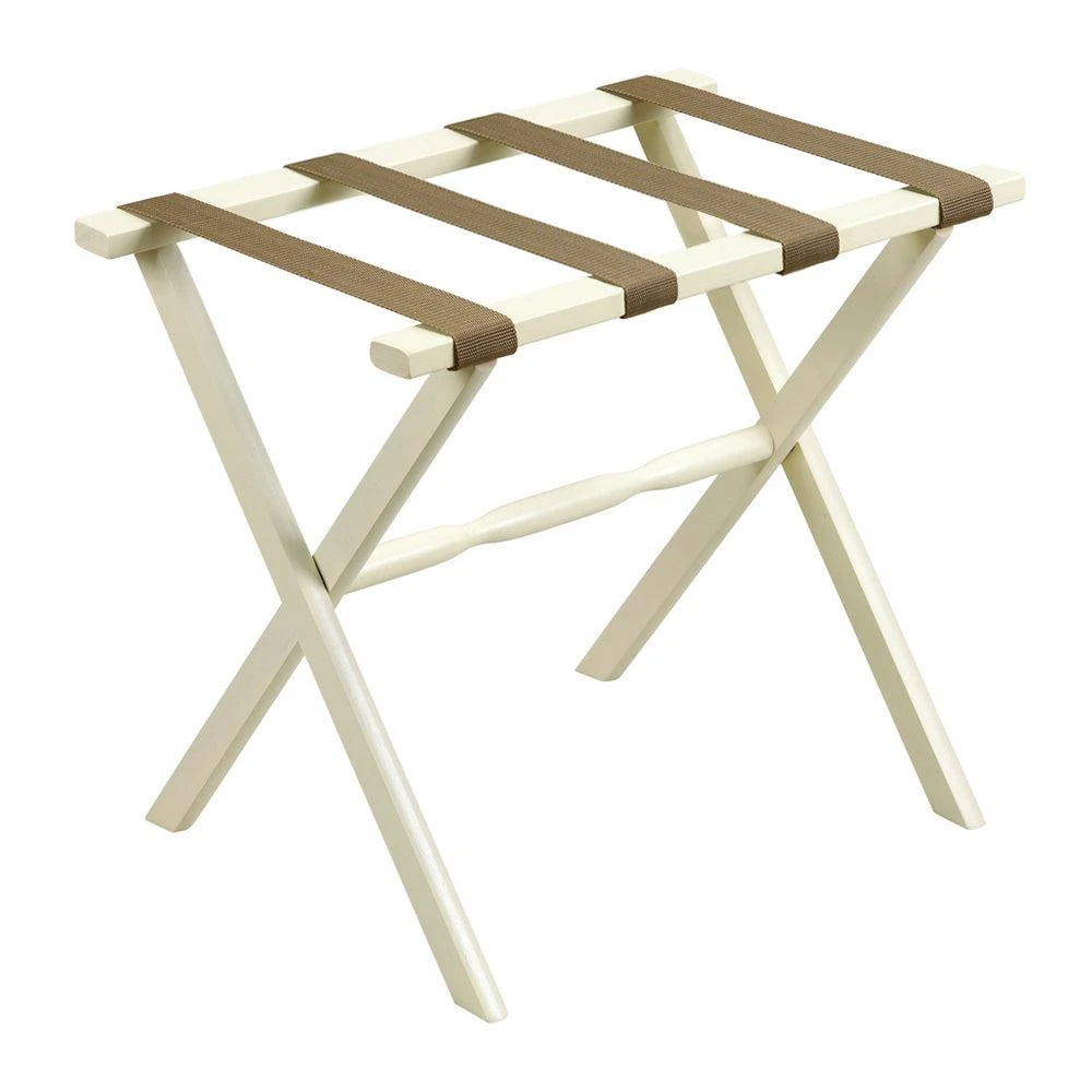 Gatehouse Furniture Luggage Rack - Straight Wood Leg with 4 Nylon Straps Gatehouse Furniture Luggage Rack - Straight Wood Leg With 4 Nylon Straps -Luggage Pros Shop Gatehouse Furniture Luggage Rack Straight Wood Leg with 4 Nylon Straps 14