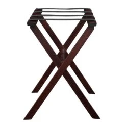 Gatehouse Furniture Luggage Rack - Straight Wood Leg With 4 Nylon Straps 18 Gatehouse Furniture Luggage Rack - Straight Wood Leg With 4 Nylon Straps -Luggage Pros Shop Gatehouse Furniture Luggage Rack Straight Wood Leg with 4 Nylon Straps 17