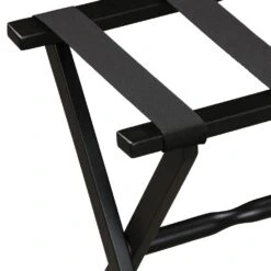 Gatehouse Furniture Luggage Rack - Straight Wood Leg With 4 Nylon Straps 4 Gatehouse Furniture Luggage Rack - Straight Wood Leg With 4 Nylon Straps -Luggage Pros Shop Gatehouse Furniture Luggage Rack Straight Wood Leg with 4 Nylon Straps 3