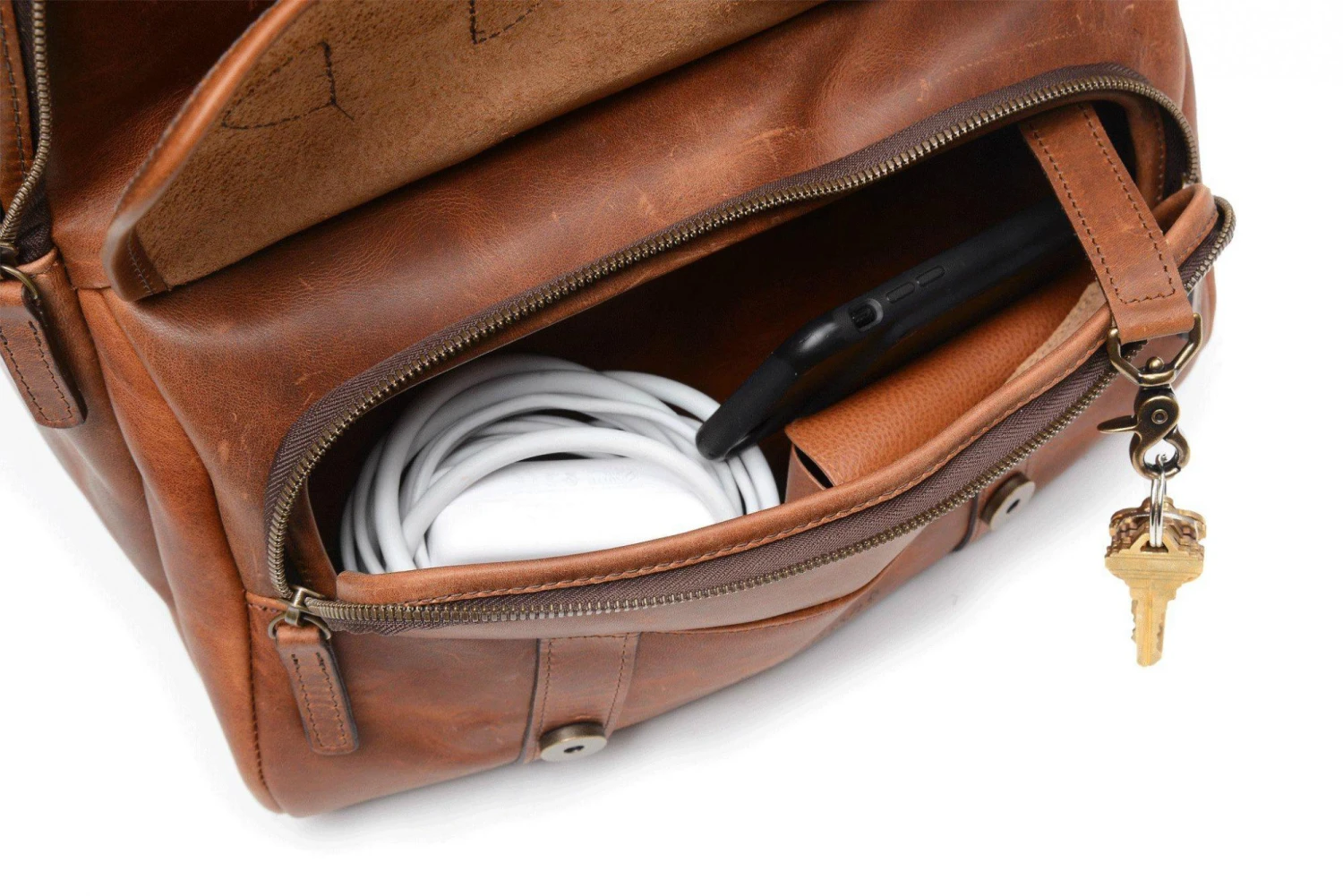 Korchmar Lewis Leather Backpack Korchmar Lewis Leather Backpack -Luggage Pros Shop Korchmar Lewis Leather Backpack 8